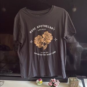 Gray Rose Apothecary Graphic T-Shirt